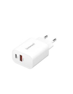 Cargador pared intenso gan w30ac 1xusb - a 1xusb - c
