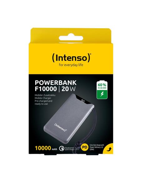 Powerbank intenso f10000 gris 10000 mah