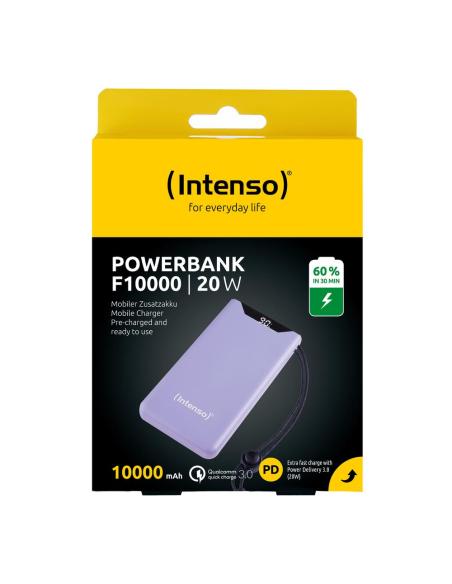 Powerbank intenso f10000 lila 10000 mah