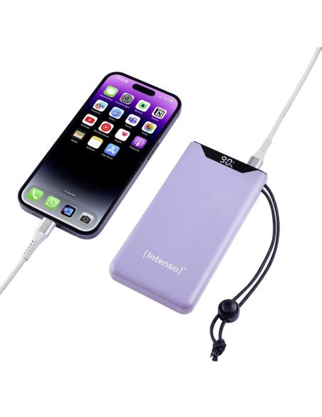 Powerbank intenso f10000 lila 10000 mah