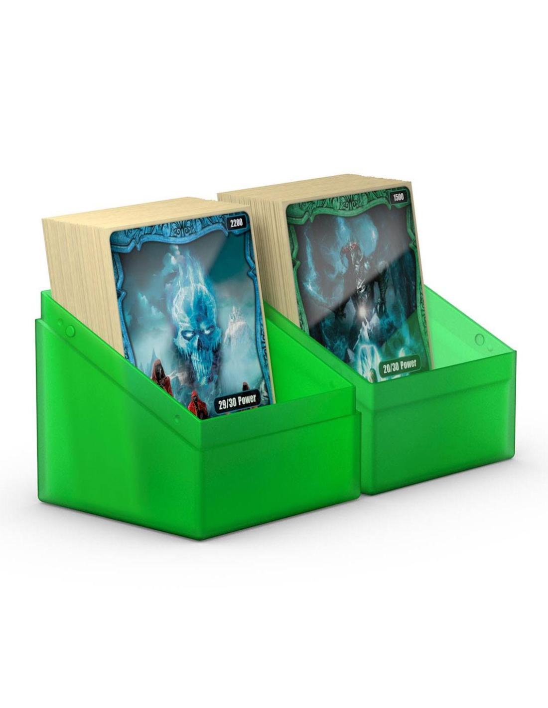 Caja De Cartas Con Pantalla MTG Commander, Se Adapta A 100 Tarjetas De