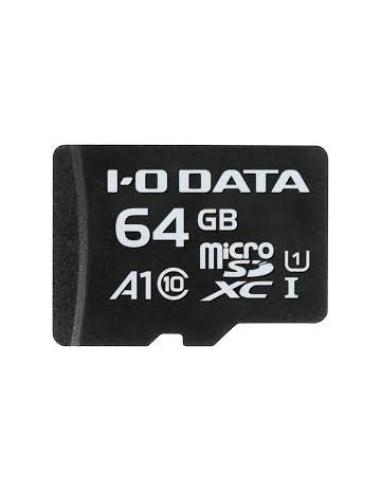 Memoria Sd Micro 64gb I-o Data Msd-a1 C10 Con Adaptador A Sd