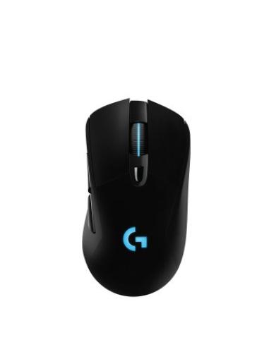 Mouse Logitech Gaming Wireless G703 Lightspeed Sensor Hero 25k Color Negro 910-005641