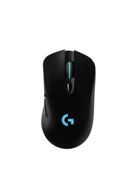 Mouse Logitech Gaming Wireless G703 Lightspeed Sensor Hero 25k Color Negro 910-005641