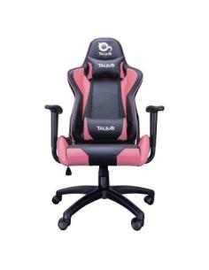 Silla Gamer Talius Gecko V2 Negra/pink, Butterfly, Base Nylon, Ruedas Nylon