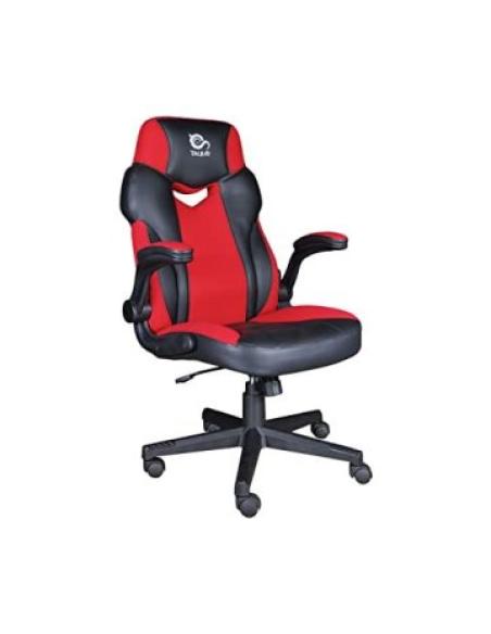 Talius Silla Crab Gaming Negra/roja, Brazos Abatibles, Butterfly, Ruedas Nylon, Piston Clase 4
