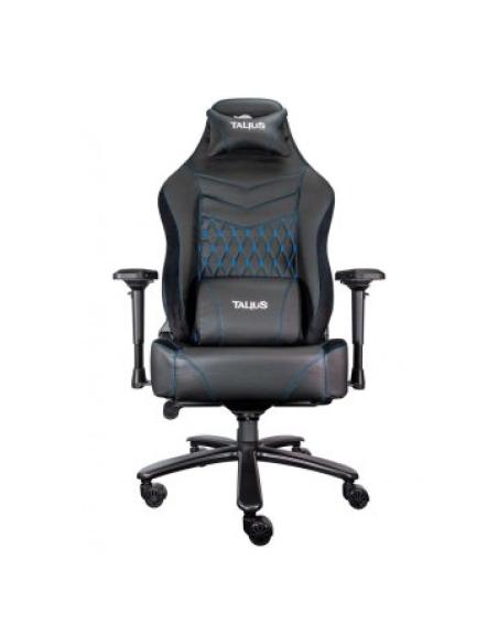 (km0) Silla Gamer Talius Mamut Negra/azul Cash30 4d, Frog, Base Metal, Ruedas Nylon, Soporta Hasta 170kg