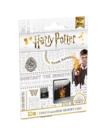 Memoria Sd Micro 32gb Emtec Harry Potter Gryffindor 85mb/s Sd + Adapter Class 10 Uhs1 U1 Ecmsdm32ghc10hp01