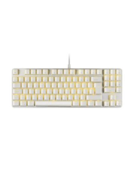 Teclado Mecanico Compacto Tkl Mars Gaming Mkrevo Pro White "producto Exposicion""cash30" Switch Outemu Pro Blue Chipset Visio