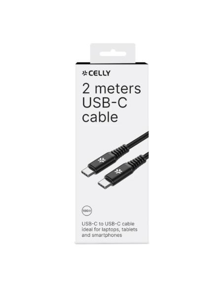 Celly Cable Usb-c a Usb-c 100W
