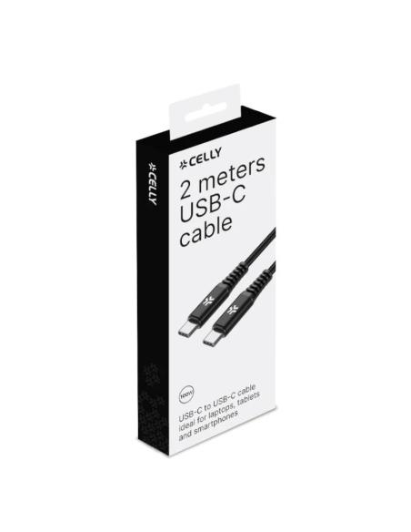 Celly Cable Usb-c a Usb-c 100W