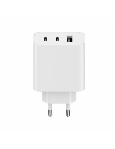 CARGADOR DE PARED XIAOMI 2XUSB-C 1USB-A 67W + CABLE WHITE