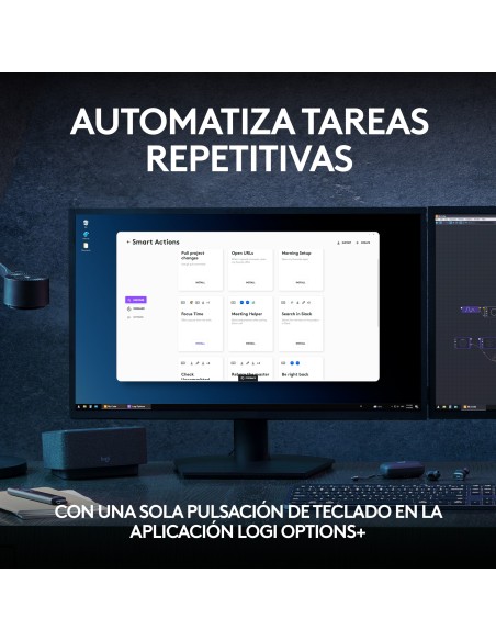 Teclado logitech mx keys s inalambrico grafito