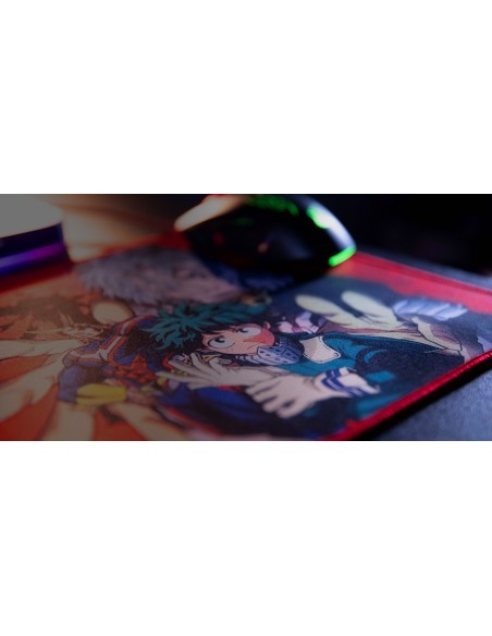 Alfombrilla Gaming Konix Mha Color Rojo 400x300x1mm Kx-mha-mp-red