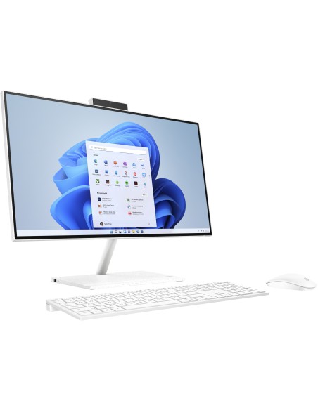 Ordenador All In One Hp 24-cb005ns Celeron J4025 23.8" Fhd Tactil 8gb 512ssd Wifi W11 Color Blanco Inc. Teclado Y Mouse