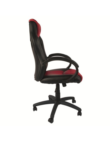 Silla Gamer Konix Drakkar Jotun Gran Comodidad Y Ergonomiaº Color Negro Y Rojo Kon Chair Dk Jotun