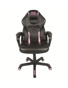 Silla Gamer Konix Geek Star Onyx Gran Comodidad Y Ergonomia Inclinacion Hasta 15º Color Negro Y Lila Kon Chair Gk Star