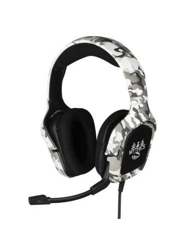 Headset Konix Ps4 Ares Camo 40mm Neodimio Micro Flexible Compatible Con Pc   Smartphone   Tablet Kx-mt-ares-univ