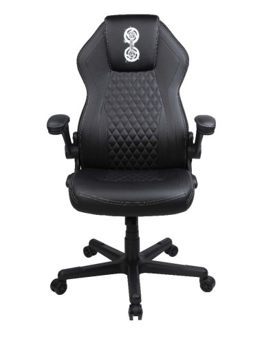 Silla Gamer Konix Jujutsu Kaisen Gran Comodidad Y Ergonomia Clase 4   100 Mm Color Blanco Y Negro