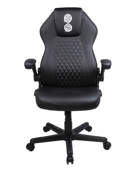 Silla Gamer Konix Jujutsu Kaisen Gran Comodidad Y Ergonomia Clase 4   100 Mm Color Blanco Y Negro
