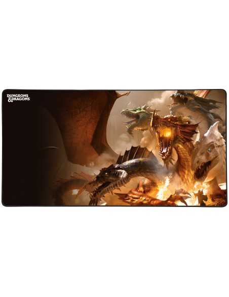 Alfombrilla Gaming Konix Dungeons And Dragons Xxl Tiamat 900x470mm Kx-dnd-xxl-tiamat-pc