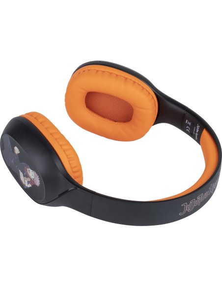 Headset Konix Bluetooth Jujutsu Kaisen 40mm Microfono Integrado Bt 5.3 10 Horas Kx-juju-gh