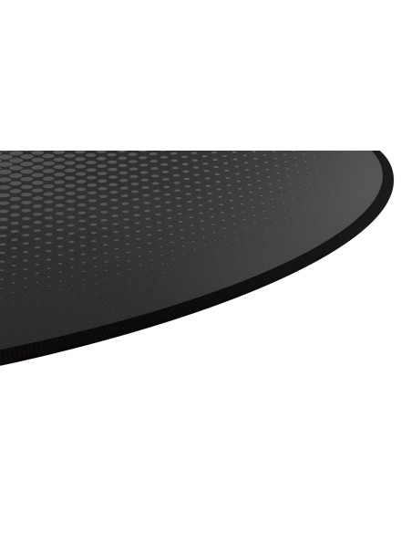 Alfombra De Suelo Trust Redonda Protege El Suelo De Arañazos Diametro 117cm 24134
