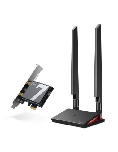 Pci Express Wifi 7 Triple Banda Y Bluetooth 5.3 Tp-link Archer Tbe550e Wifi 7 Be9300 Bluetooth 5.4  Base Imantada Con Dos Ant