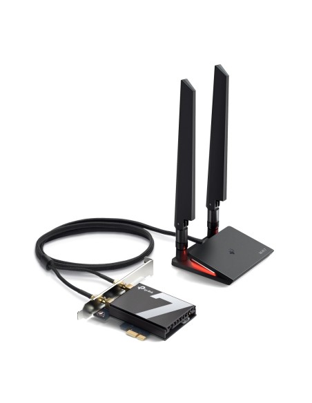 Pci Express Wifi 7 Triple Banda Y Bluetooth 5.3 Tp-link Archer Tbe550e Wifi 7 Be9300 Bluetooth 5.4  Base Imantada Con Dos Ant