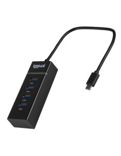 iggual Hub USB 3.0 tipo C x 4 puertos USB-A 3.0