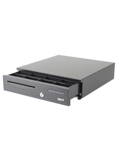 iggual Cajón portamonedas IRON-20 42cm 4+8 negro