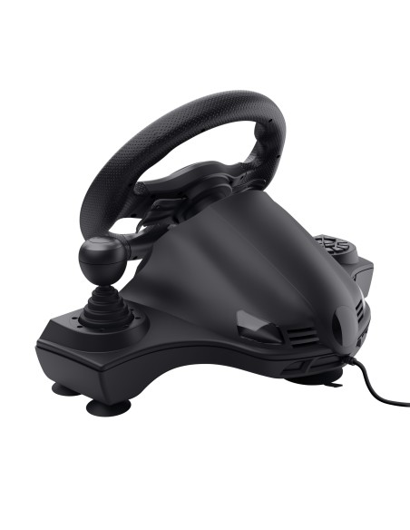 Volante Trust Gxt-289 Con Respuesta De Vibracion Y Pedales 25122 Compatible  Con Pc Y Consolas