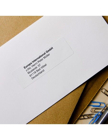 Etiquetas papel precortada brother dk11201 29 x 90 mm 400 - e ql - 500a ql - 500bw ql - 560 ql - 570 ql - 1050