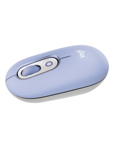 Raton inalambrico logitech pop mouse lila