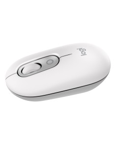 Raton inalambrico logitech pop mouse blanco