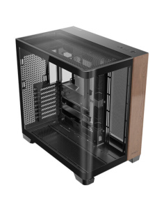 CAJA ANTEC C8 CURVE WOOD E-ATX NEGRO 2XVENT 160 MM 1X140MM 2XUSB SN FUENTE