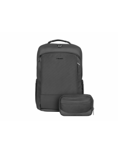 MOCHILA NATEC KUDU PLUS PARA PORTATIL HASTA 15.6" NEGRA CON ORGANIZADOR 16 LTRS