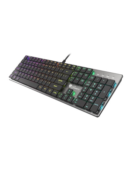 TECLADO GAMING GENESIS THOR 420 RGB US LAYOUT