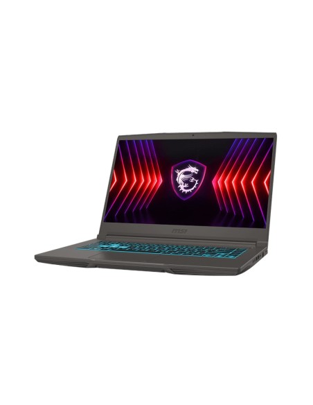 MSI PORTATIL. THIN A15 B7VE-071XES.15.6" FHD (1920*1080), 144HZ 45%NTSC IPS-LEVEL.RTX 4050, GDDR6 6GB.DDR5 8GB*2.512GB NVME PCIE