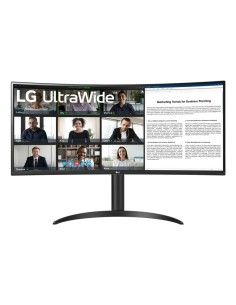 MONITOR LG 34" 34WR55QK-B HMDI X2  DO USB-C CURVO