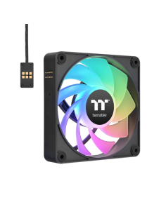 VENTILADOR INVERSO MAGNETICO DE CAJA THERMALTAKE CT120 EX ARGB 3XVENT NEGRO