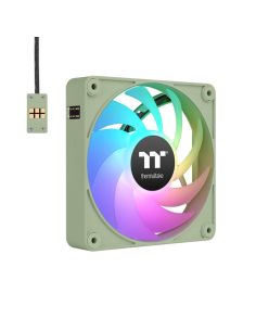 VENTILADOR MAGNETICO DE CAJA THERMALTAKE CT120 EX ARGB 3XVENT VERDE MATCHA