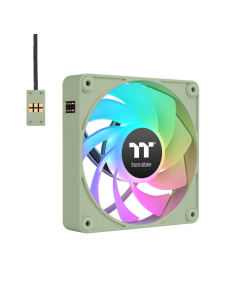 VENTILADOR INV MAGNETICO CAJA THERMALTAKE CT120 EX ARGB 3XVENT VERDE MATCHA