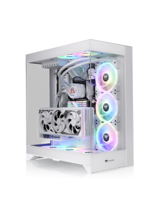 CAJA THERMALTAKE CTE E550 TG MID TOWER 2XUSB 3.0 1XUSB-C SN FUENTE BLANCO