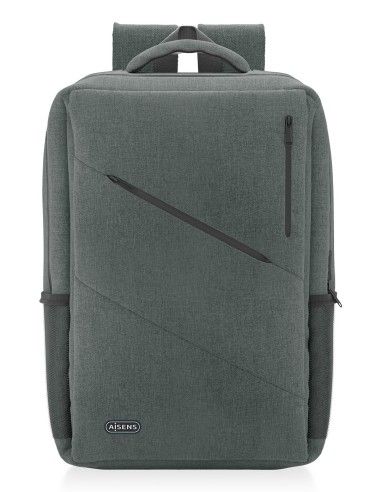 MOCHILA AISENS URBANA Y DE OFICINA PARA PORTATIL 15,6" GRIS
