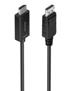 CABLE CONVERSOR AISENS DISPLAYPORT M A HDMI M 4K@60HZ NEGRO 1.0M