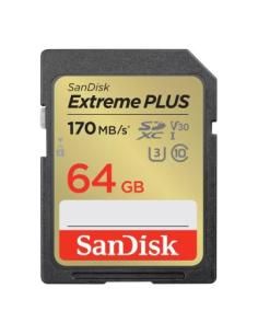 Memoria Sd 64gb Sandisk Sdsdxw2-064g-gncin Extreme Plus Sdxc Uhs-i C10 170mb/s