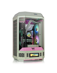 CAJA THERMALTAKE THE TOWER T300 M-ATX 2XUSB 3.0 SIN FUENTE VERDE MATCHA