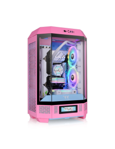 CAJA THERMALTAKE THE TOWER T300 M-ATX BUBBLE PINK ATX 2XUSB 3.0 SIN FUENTE ROSA