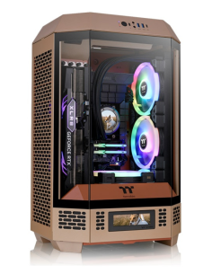 CAJA THERMALTAKE THE TOWER T300 M-ATX 2XUSB 3.0 SIN FUENTE GRAVEL SAND